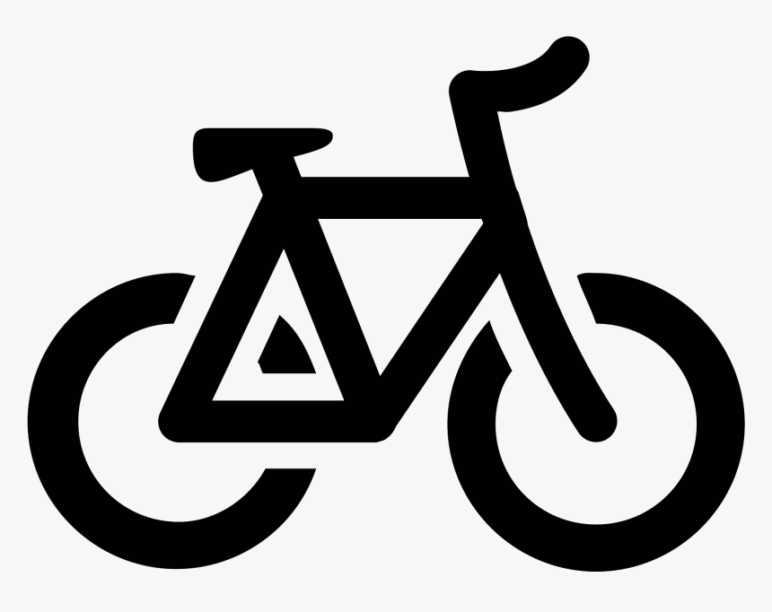 Transparent Bicycle Clipart Black And White - Bicycle Icon Vector Png, Png Download, Free Download