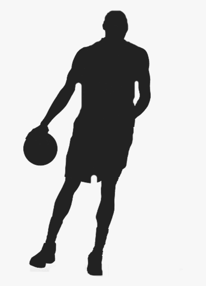 Basket Ball Vector Png - Silhouette, Transparent Png, Free Download