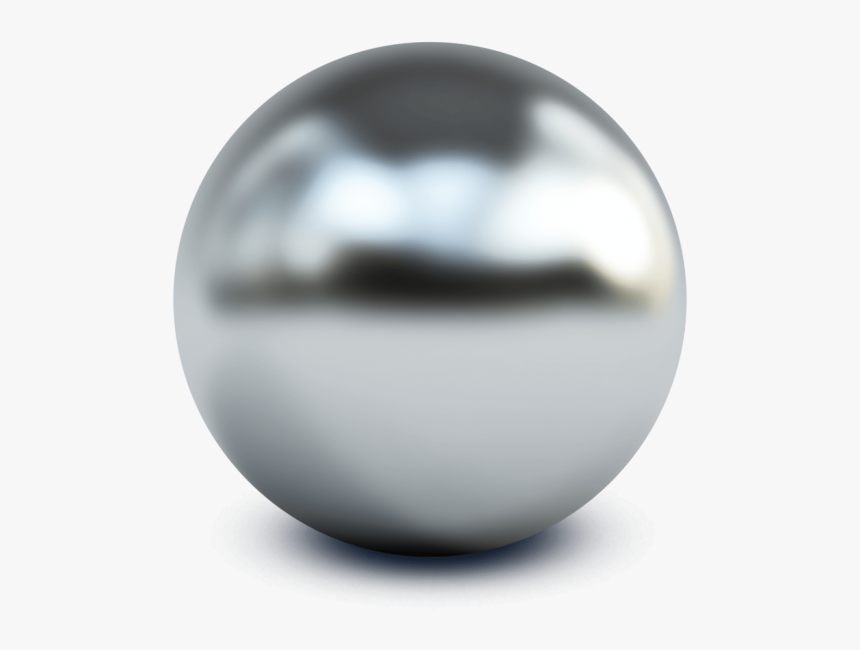 Silver Ball Png - Metal Ball Clipart, Transparent Png, Free Download