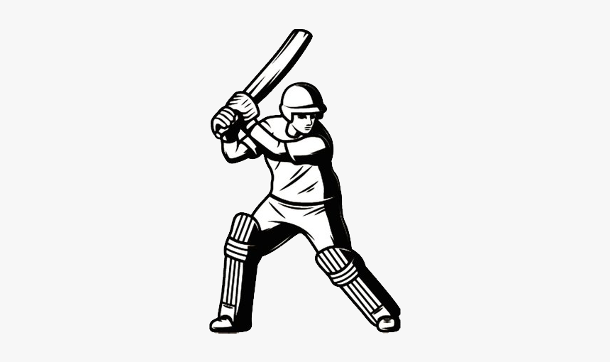 Cricketer Clipart, HD Png Download, Free Download