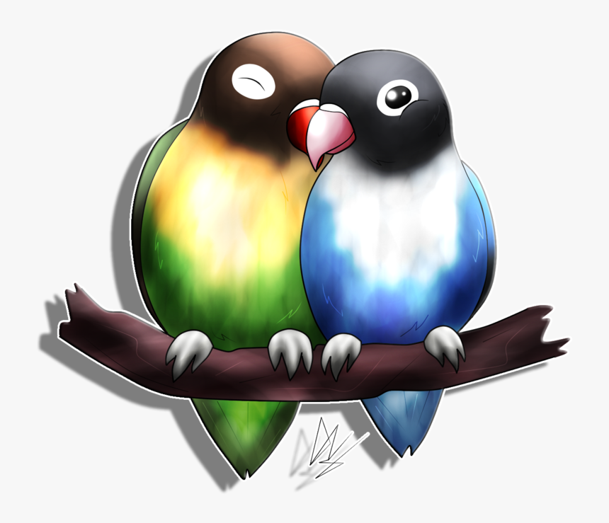 Transparent Love Birds Png - Transparent Pictures Of Lovebirds, Png Download, Free Download