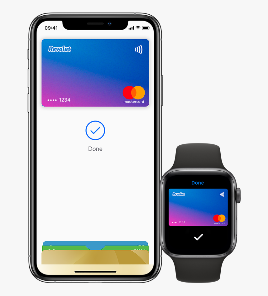 Revolut Apple Pay, HD Png Download kindpng