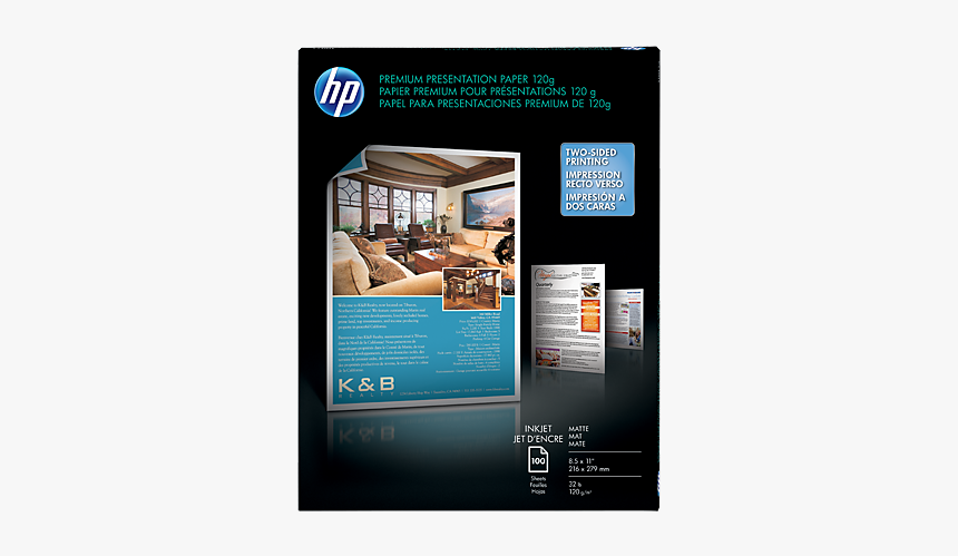 Hp Matte Presentation Paper, HD Png Download, Free Download