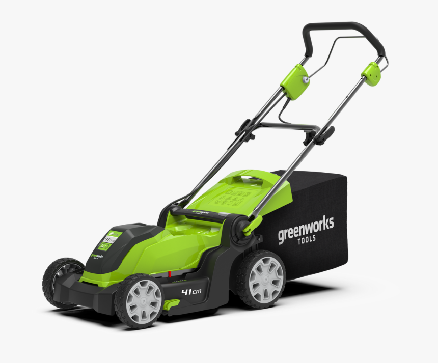 Glm1241 - Greenworks Akku Rasenmäher, HD Png Download, Free Download