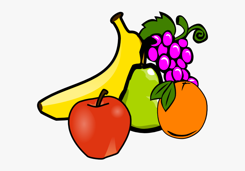 Fruit Bowl Clipart - Fruit And Veg Clipart, HD Png Download, Free Download