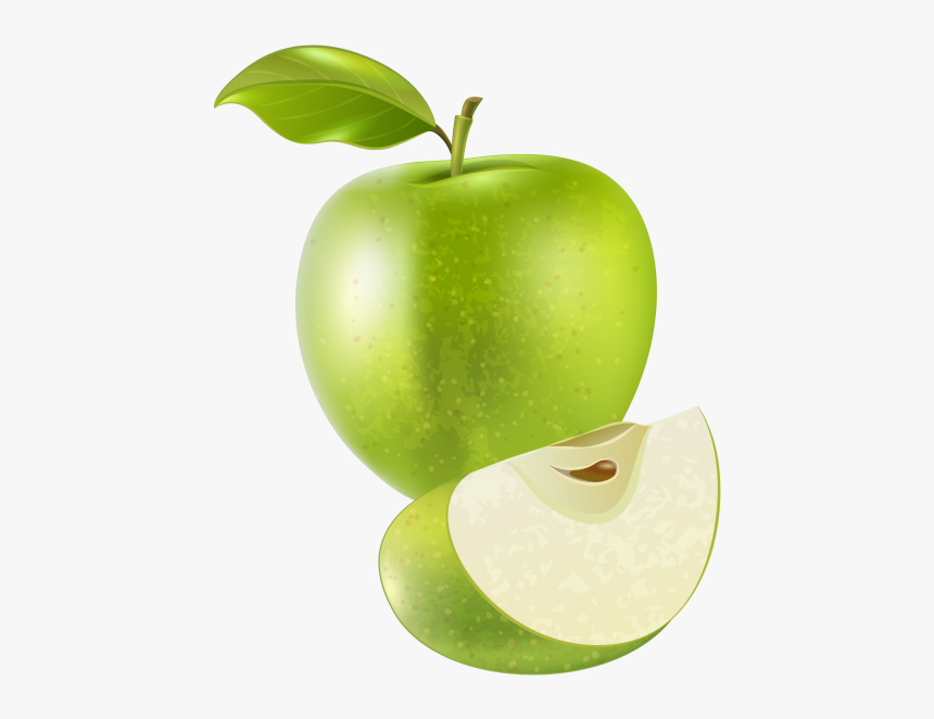 Crisp Apple Green Fruit Clipart Png Image Free Download - Granny Smith, Transparent Png, Free Download