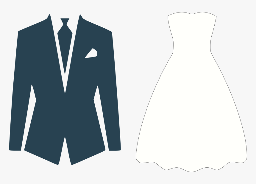 Jacket And Dress Svg Cut File - Suit Icon Png, Transparent Png, Free Download