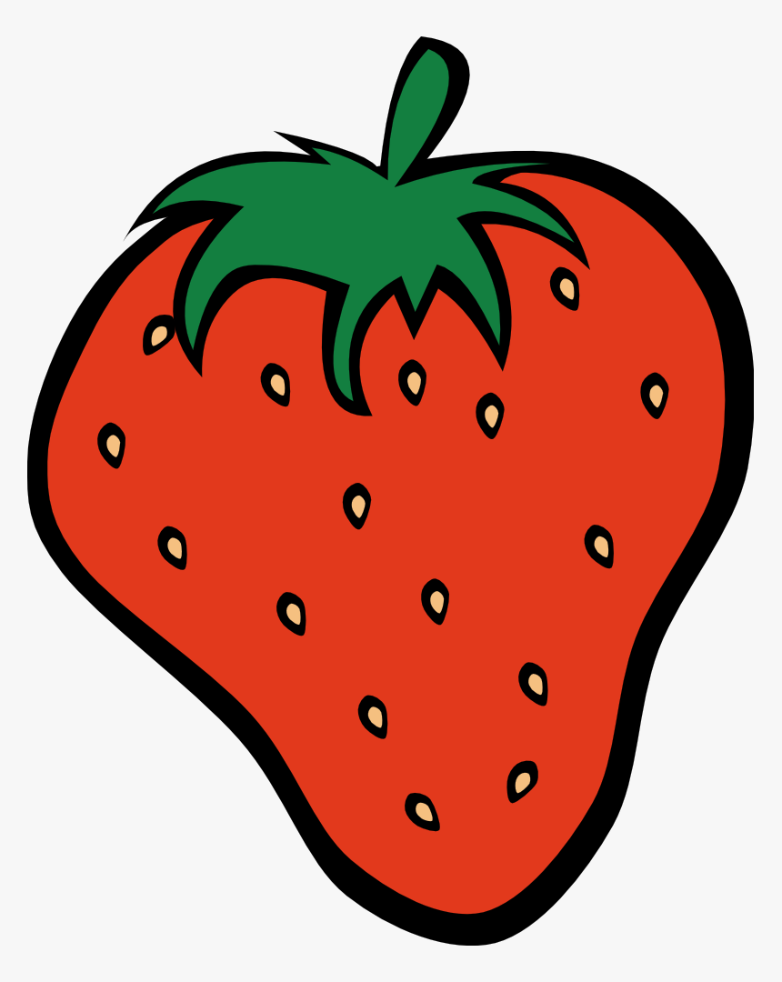 Fruit Clipart - Strawberry Cliparts, HD Png Download, Free Download