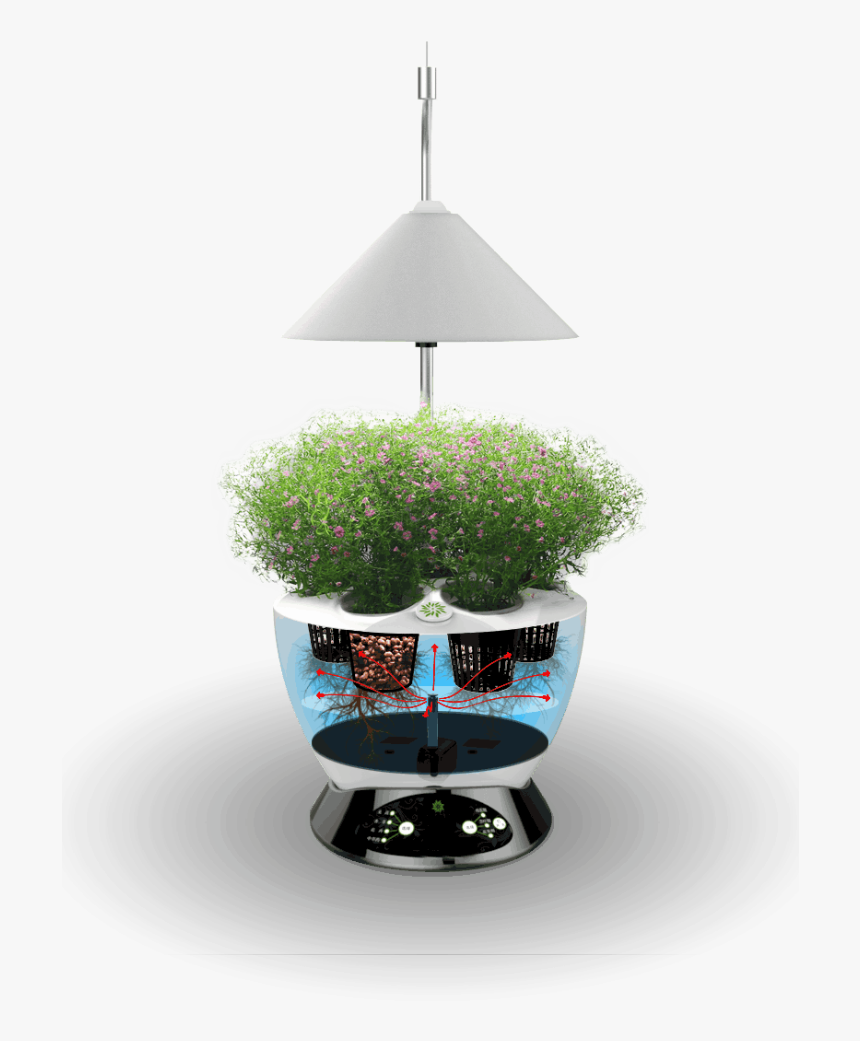 Led Garden Light Png Free Download - Flowerpot, Transparent Png, Free Download