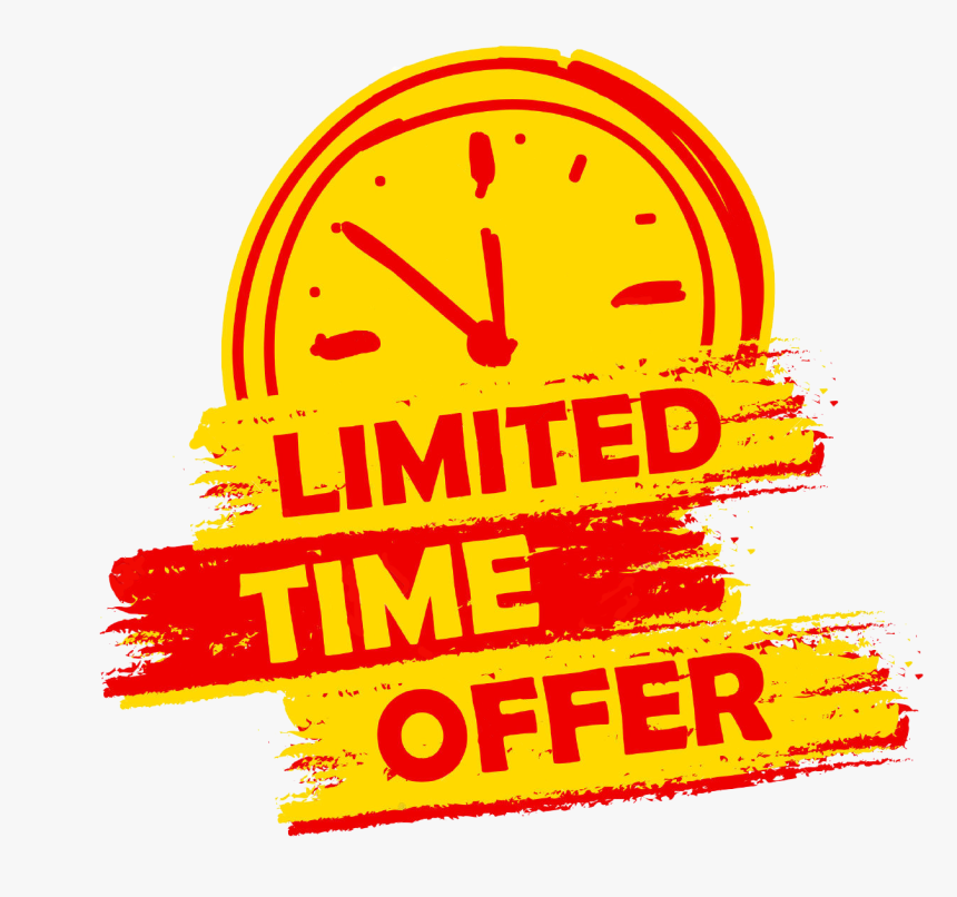 Limited Time Offer PNG Transparent Images Free Download, Vector Files