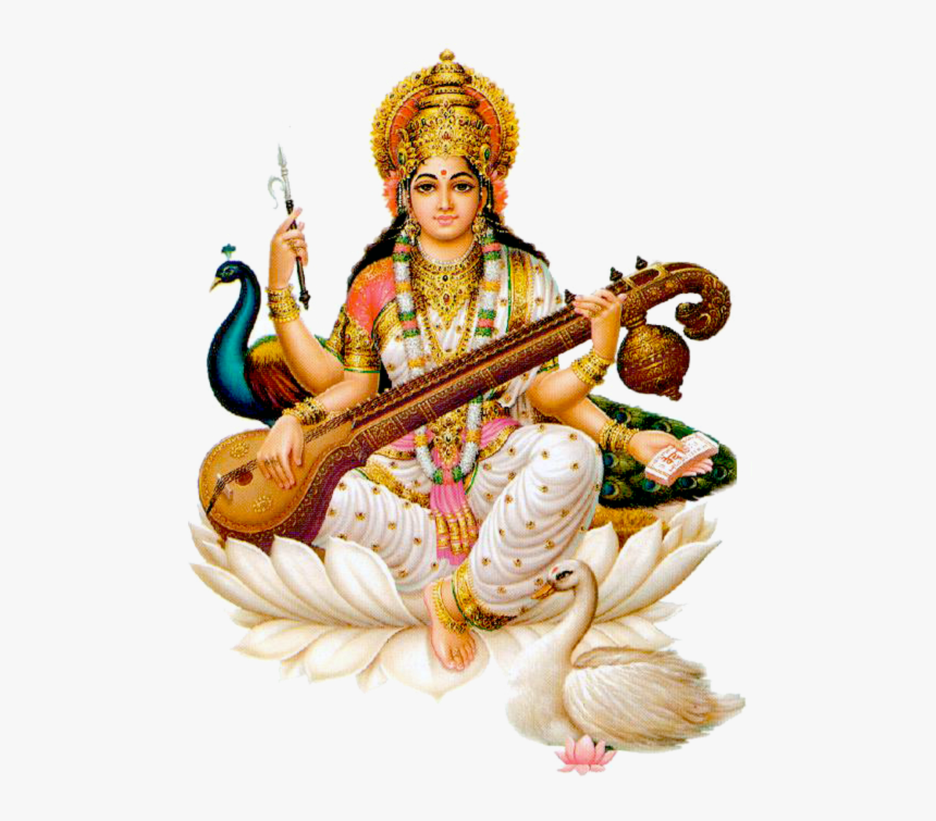 Saraswathi Goddess, HD Png Download, Free Download