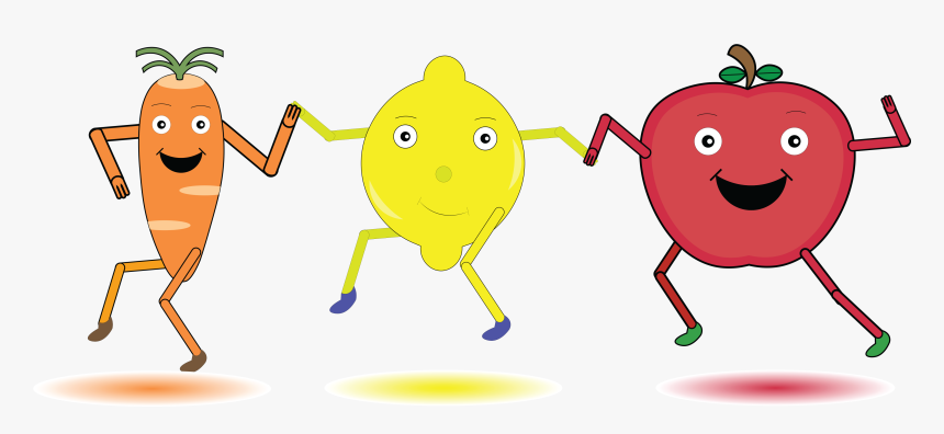 Dancing Fruits - Cartoon, HD Png Download, Free Download
