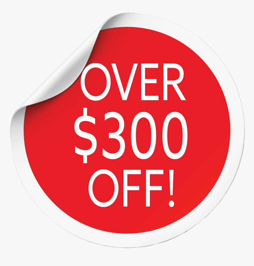 Over $300 Off - Prohibido Fumar, HD Png Download, Free Download