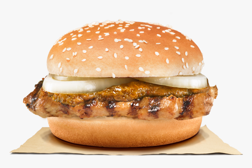 Burger King Rendang Burger, HD Png Download, Free Download