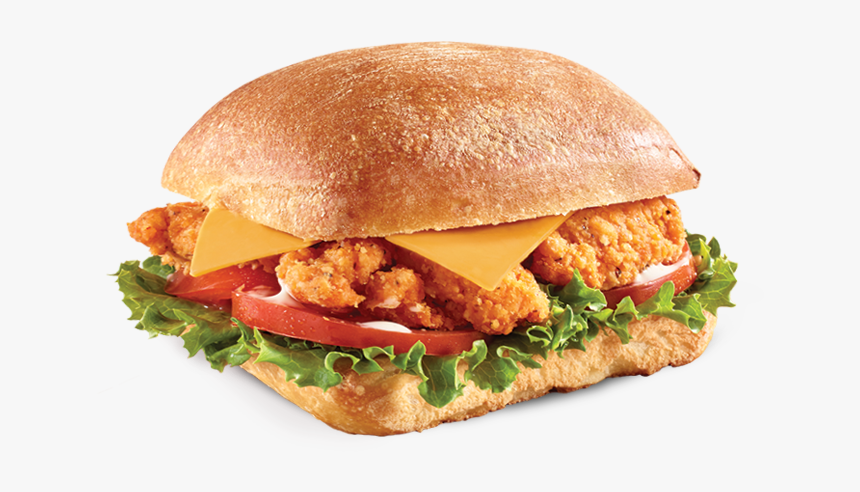 Buffalo Chicken Sandwich On Ciabatta, HD Png Download, Free Download