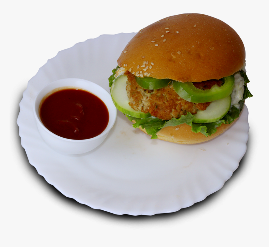 Shami Burger - Chicken Shami Burger Png, Transparent Png, Free Download