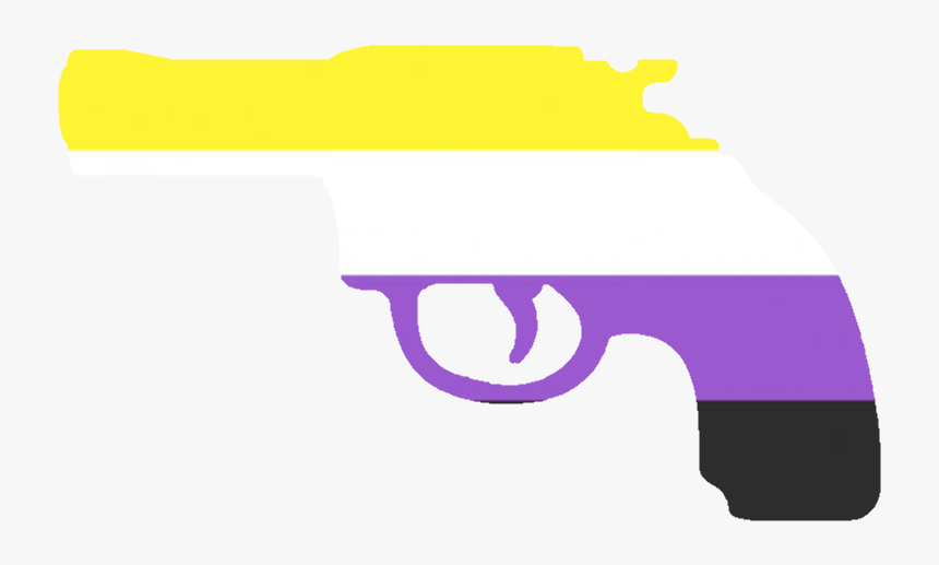 Nonbinarygun Discord Emoji - Non Binary Gun Emoji, HD Png Download, Free Download