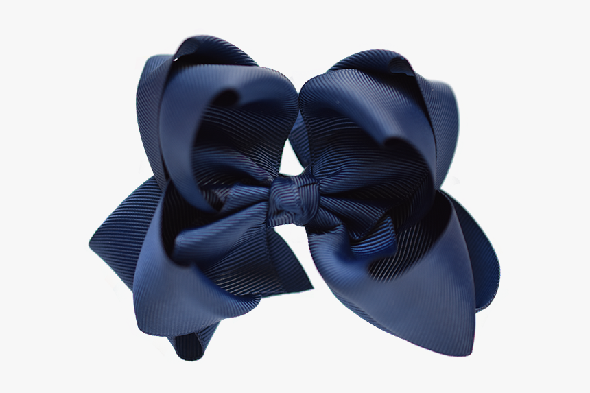 Grosgrain Ribbon Hair Bow Large Double - Headband, HD Png Download, Free Download