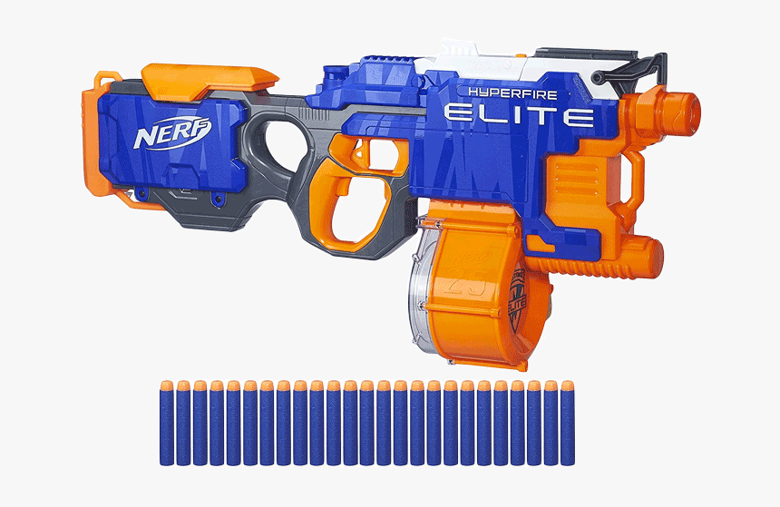 Transparent Water Gun Emoji Png - Hyper Fire Nerf Gun, Png Download, Free Download