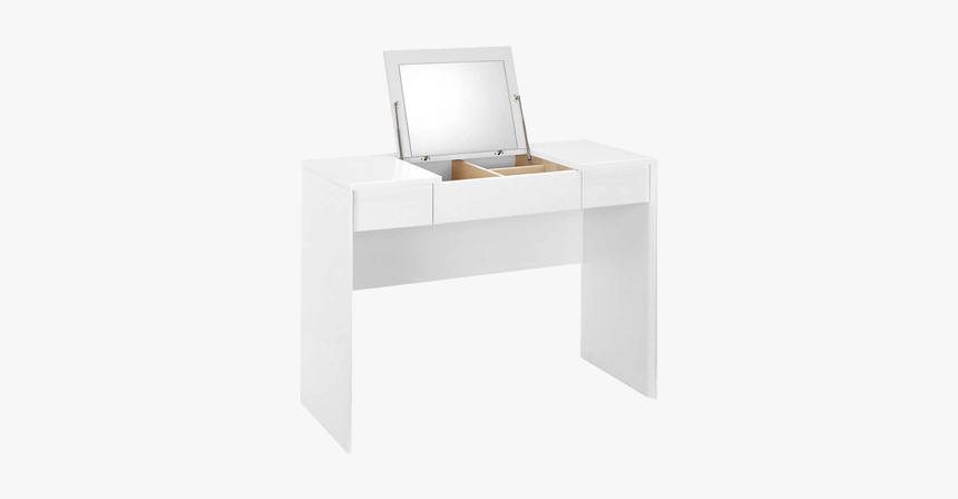 Dressing Table With Mirror And Plank Legs - Coffee Table, HD Png Download, Free Download