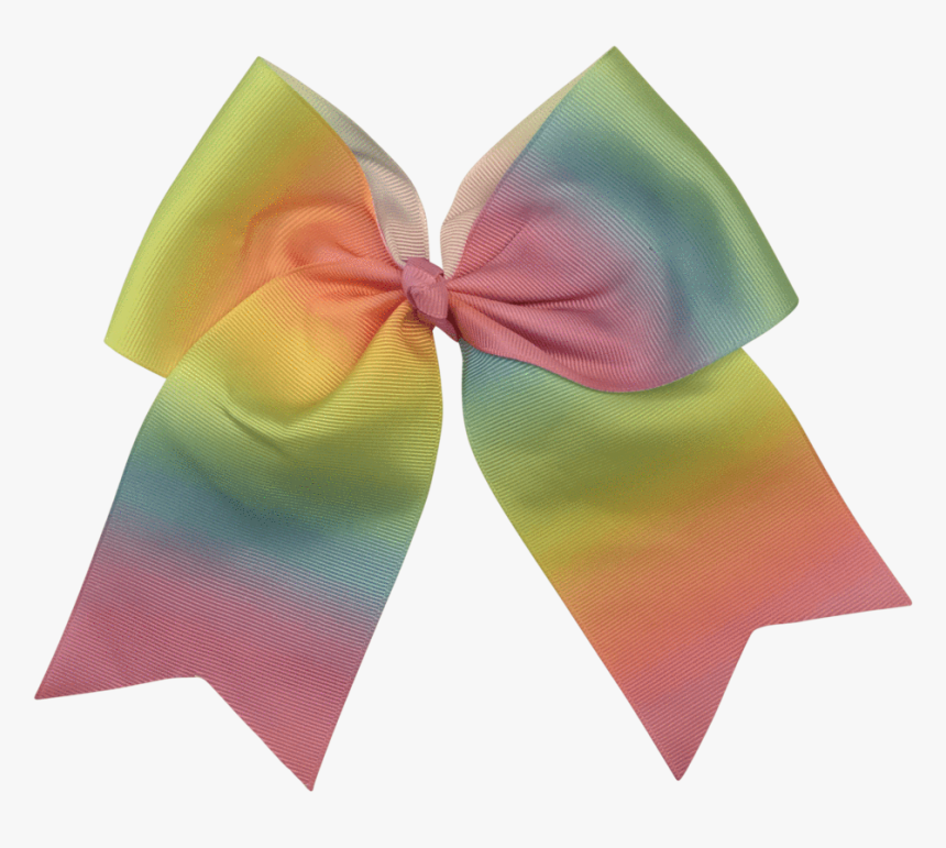 Cheer Bow - Ombre - Hair Clips - Ponytails And Fairytales - Party Favor, HD Png Download, Free Download