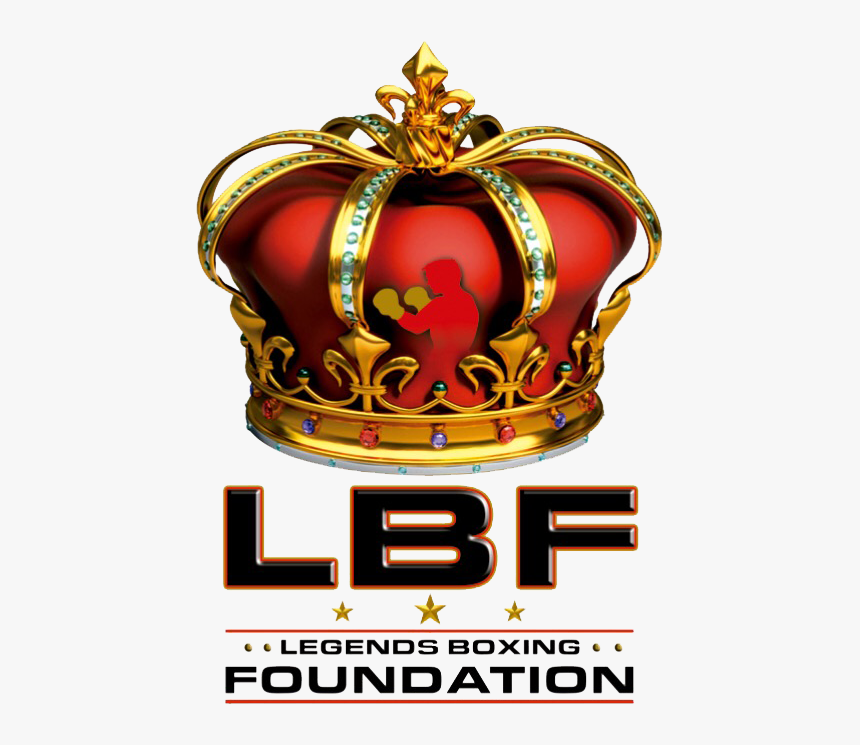 Legends Boxing Foundation Logo - Gold And Red Crown Png, Transparent Png, Free Download