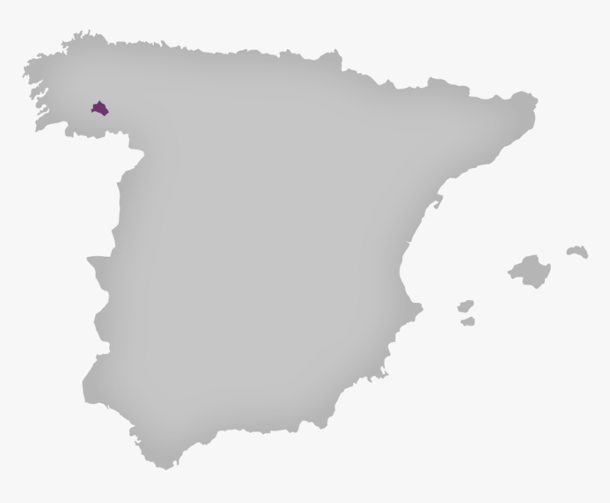Spain Map Black And White, HD Png Download, Free Download