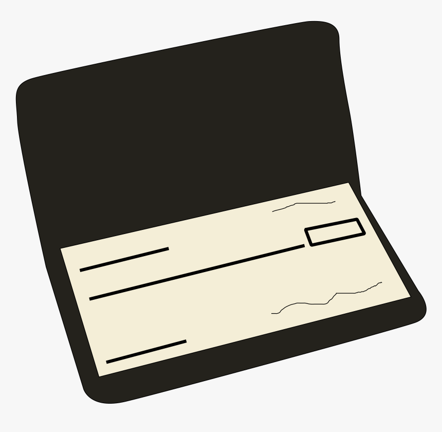 Clipart - Checkbook Png, Transparent Png, Free Download