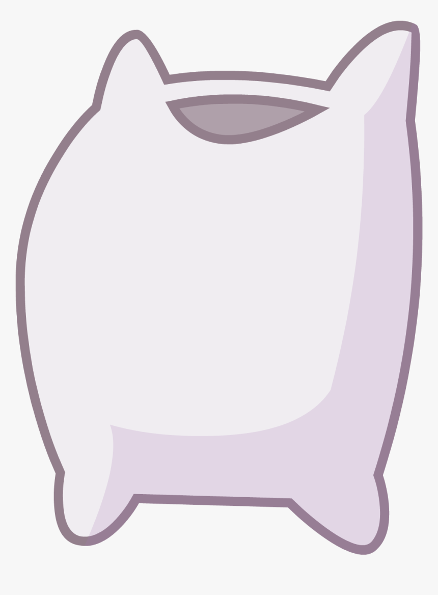 Pillow New Body - Bfb Pillow Body Transparent, HD Png Download, Free Download