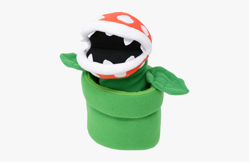 Green,toy,fictional Toy,puppet,action Figure,costume - Piranha Plant Puppet Nintendo, HD Png Download, Free Download