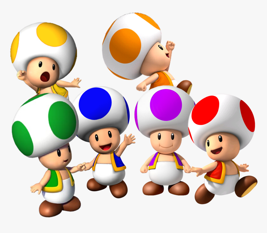 Super Mario Galaxy Background - Toad Mario Kart, HD Png Download, Free Download