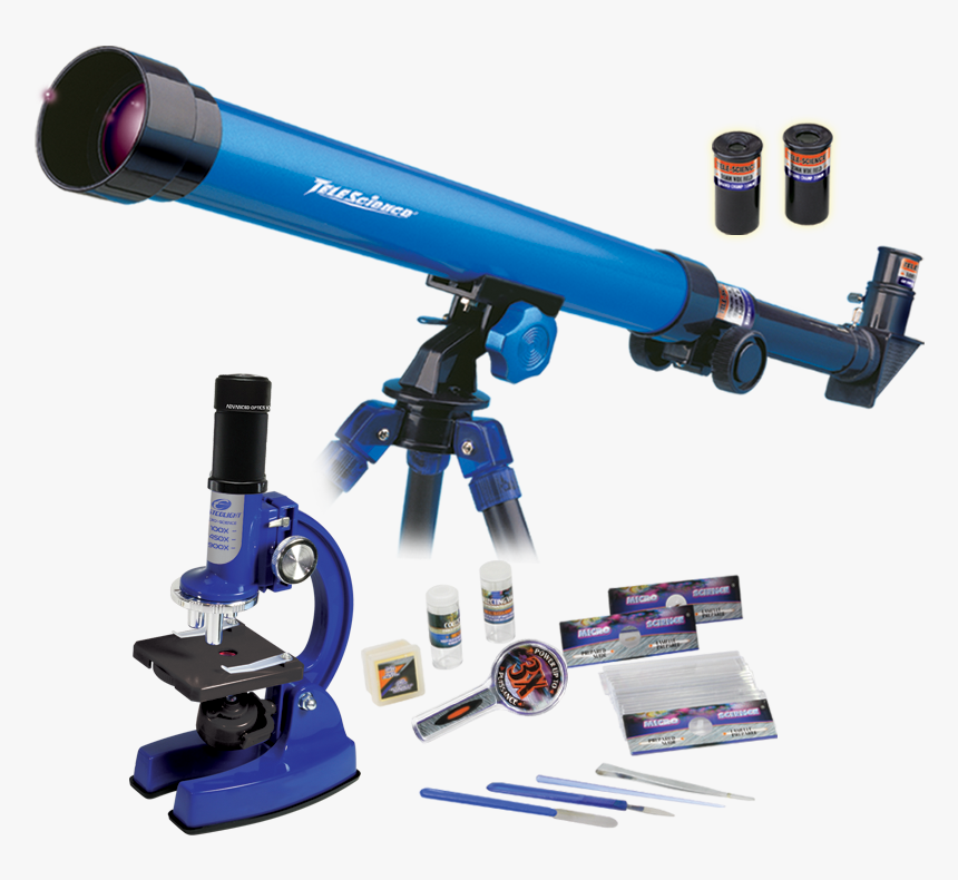 Deluxe Set Microscope And Telescope, HD Png Download, Free Download