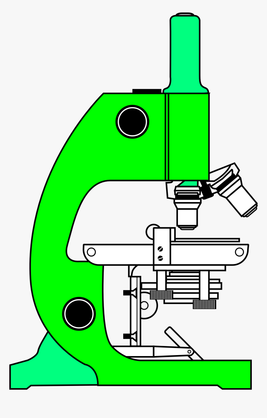 Animated Microscope Clip Art - Mikroskop Clipart, HD Png Download, Free Download