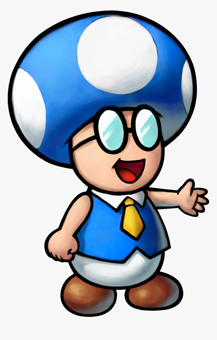 Toadbertmlbis - Mario Partners In Time Characters, HD Png Download, Free Download