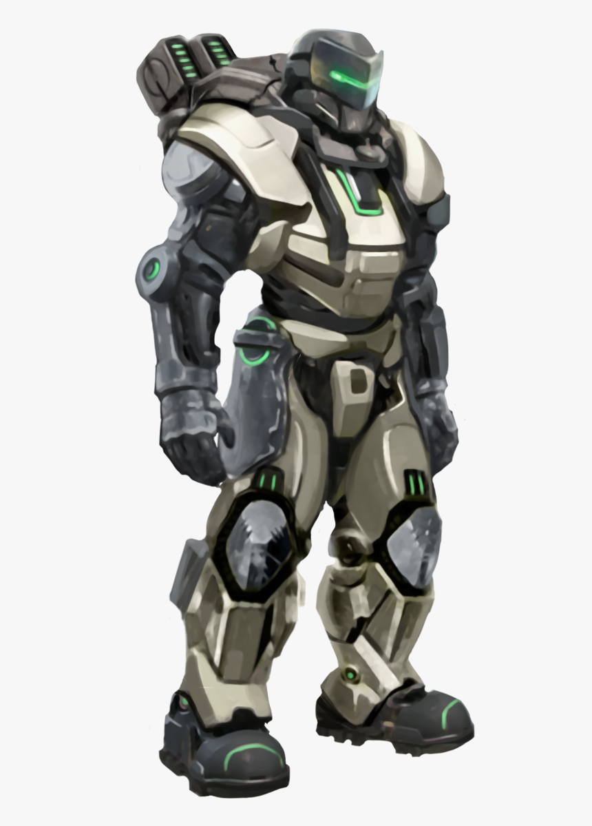 Powered Combat Armor - Sci Fi Powered Armor, HD Png Download, Free Download