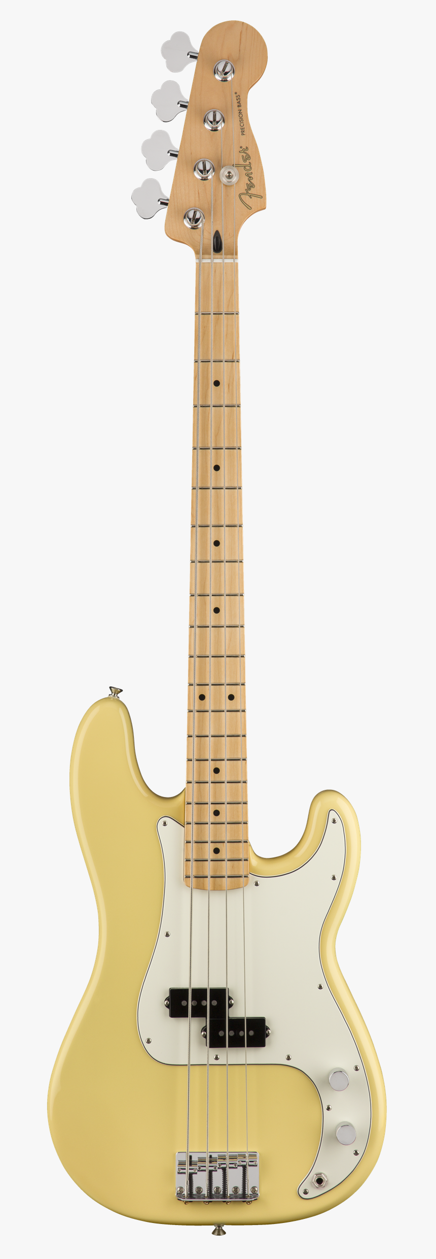 Fender Player Precision Bass Buttercream Front, HD Png Download, Free Download