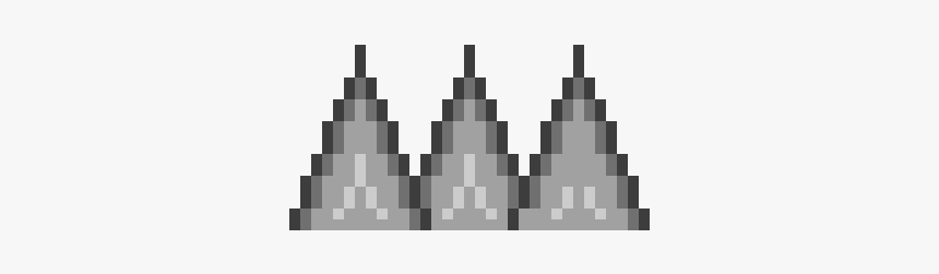Spikes Pixel Art Png, Transparent Png, Free Download