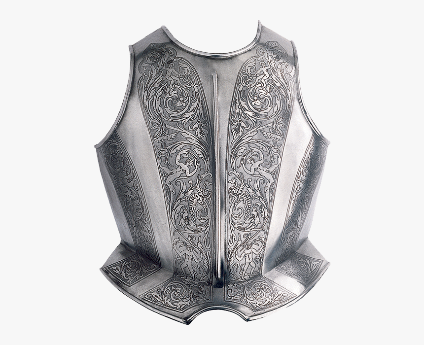 Knight Armour Png - Engraved Spanish Armor, Transparent Png, Free Download