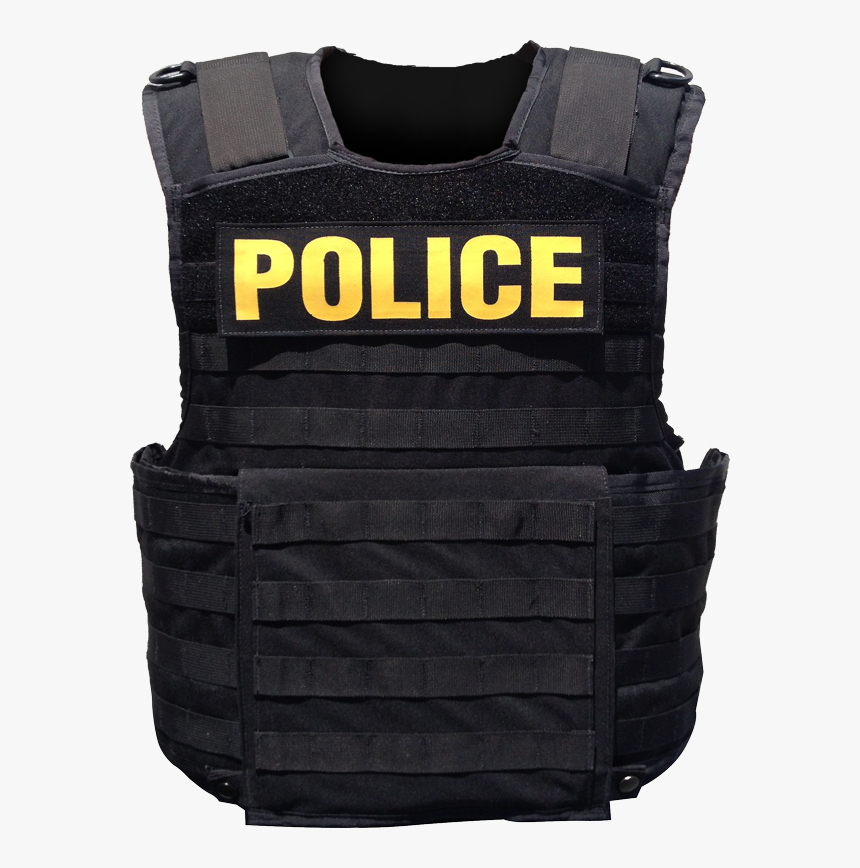 Body Armor Black Police, HD Png Download, Free Download