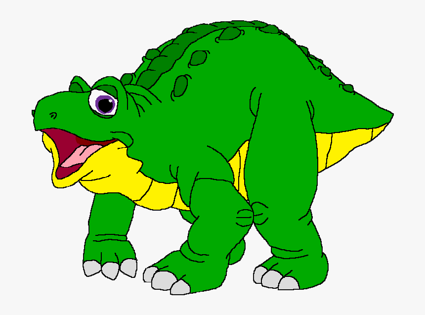 dinosaur with long spike on head