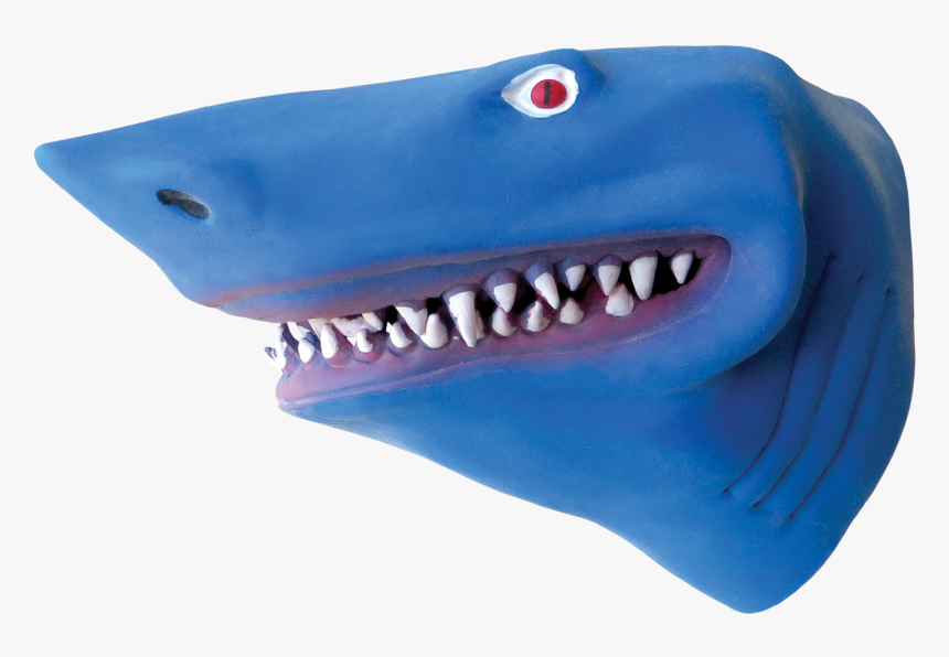 blue shark puppet