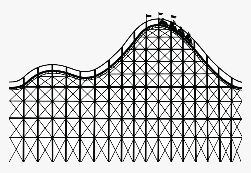 Roller Coaster Free Clipart Of Transparent Png - Millennium Park Garage, Png Download, Free Download