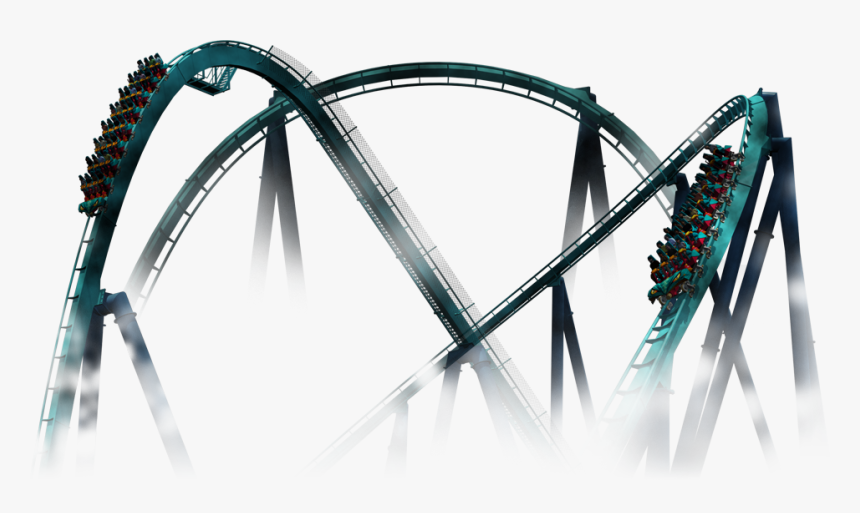 Roller Coaster Png - Transparent Background Roller Coaster Png, Png Download, Free Download