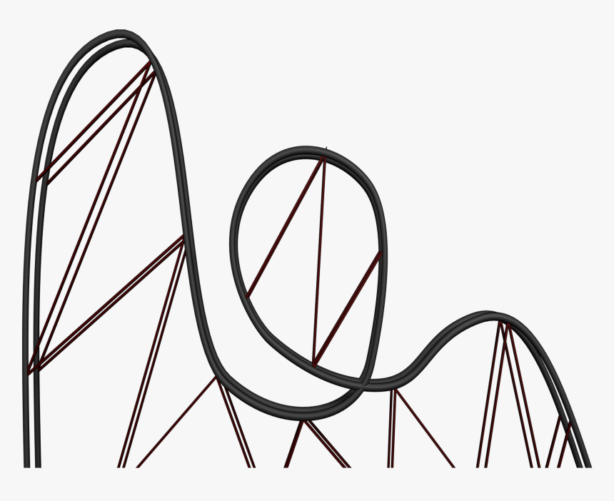 Roller Coaster Png - Rollercoaster Png, Transparent Png, Free Download