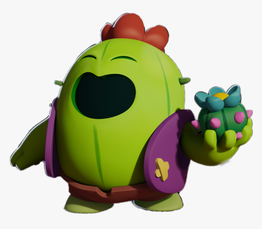 #spike #brawlstars - Brawl Stars Spike Stickers, HD Png Download, Free Download
