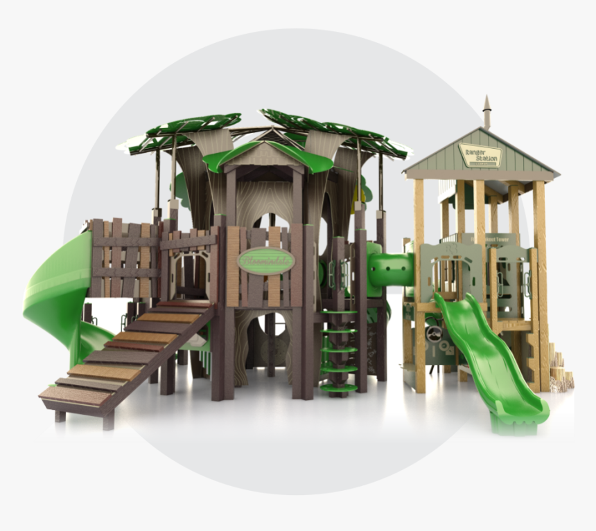 Jungle Themed Playground Outdoor, HD Png Download, Free Download