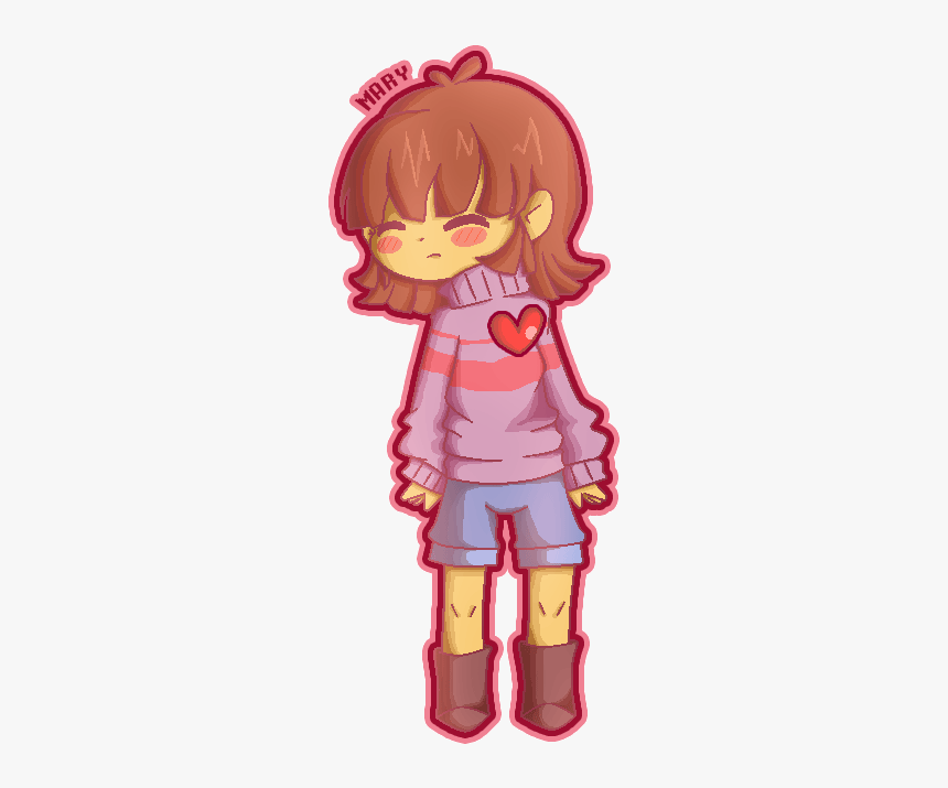 Undertale Frisk Png - Cartoon, Transparent Png, Free Download