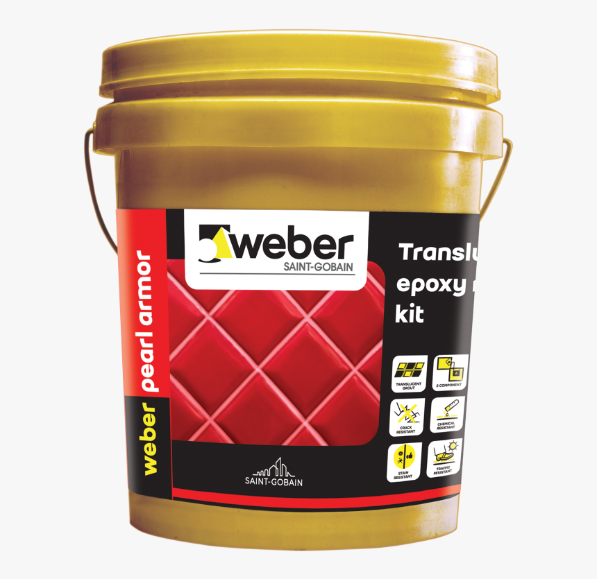 Translucent Epoxy Grout-weber Pearl Armor - Saint Gobain Weber India, HD Png Download, Free Download