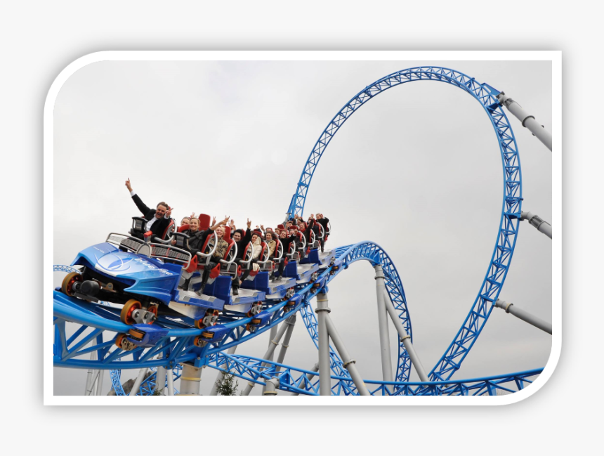 Rollercoaster Video Zoom - Bana Hills Amusement Park, HD Png Download, Free Download
