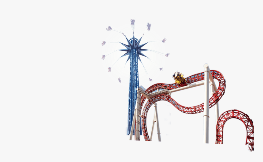Theme Park Ride Png, Transparent Png, Free Download